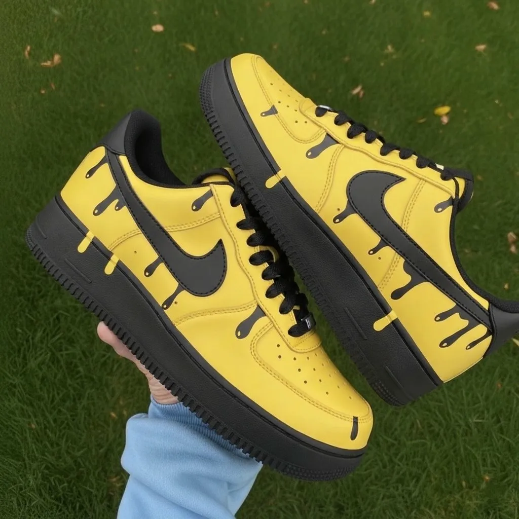 Valentine Hearts — custom hand-painted sneaker