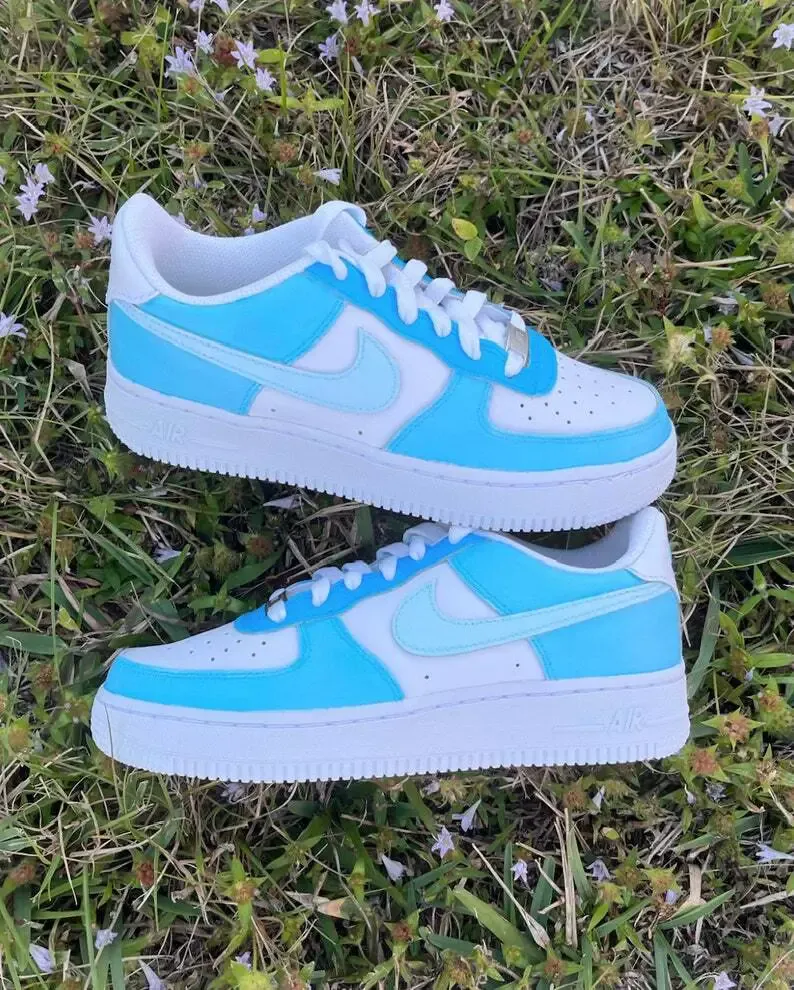Valentine Hearts — custom hand-painted sneaker