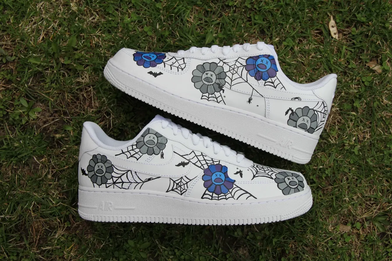 custom blue air force 1 design 3