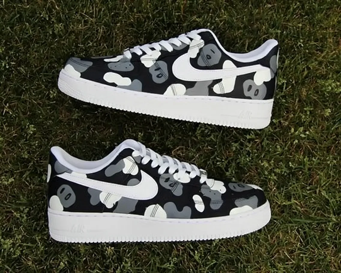 custom blue air force 1 design 4