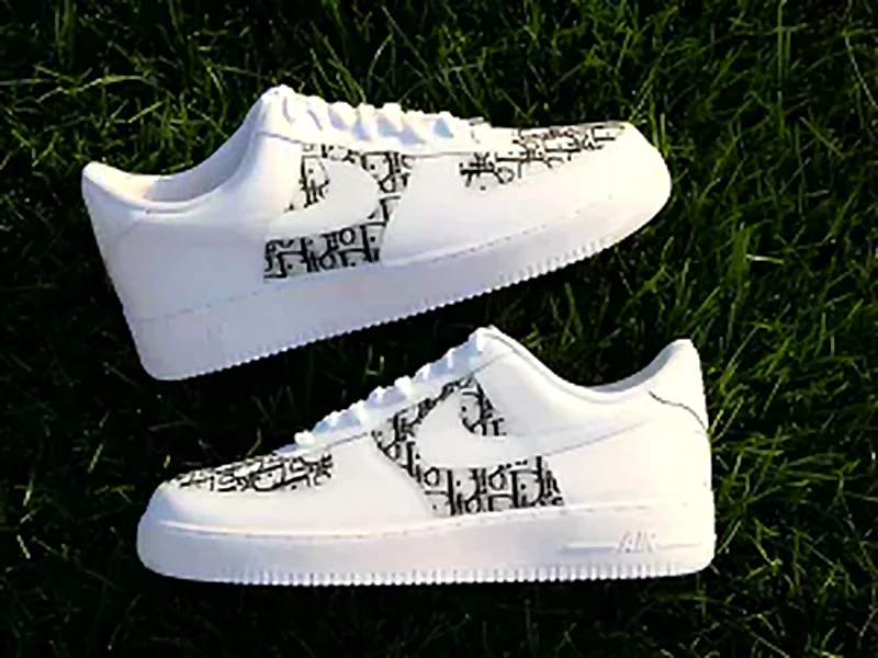 custom black air force 1 design 4