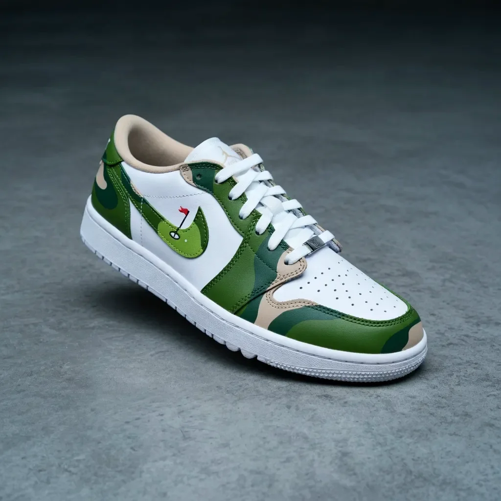 custom orange air force 1 design