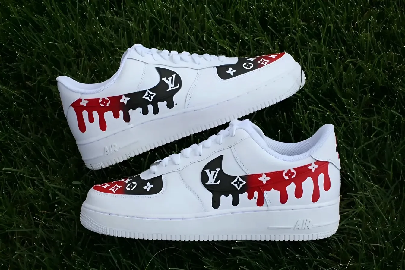 custom black air force 1 design 5