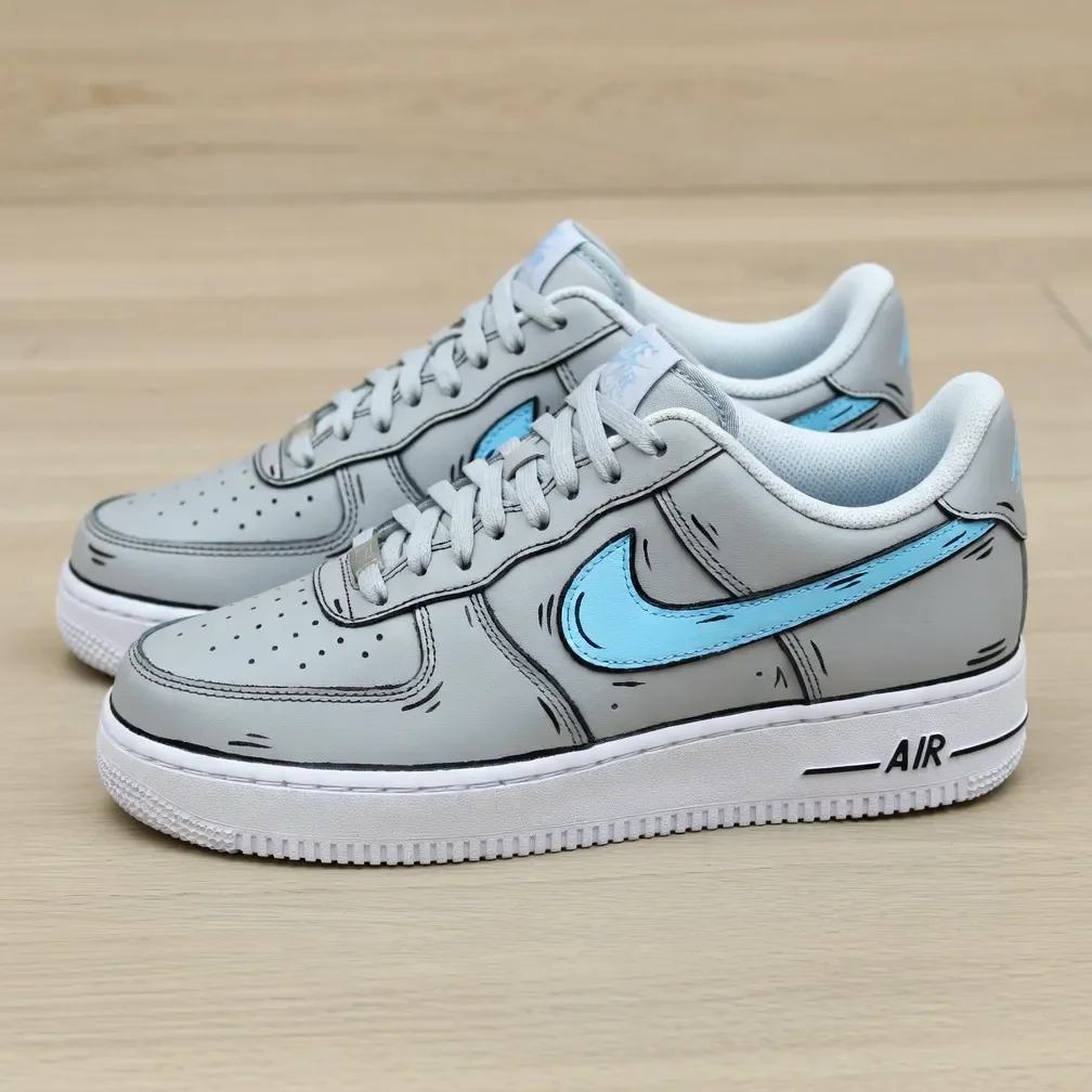 custom white air force 1 design 3